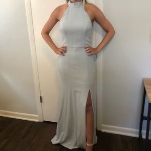 Light blue formal dress